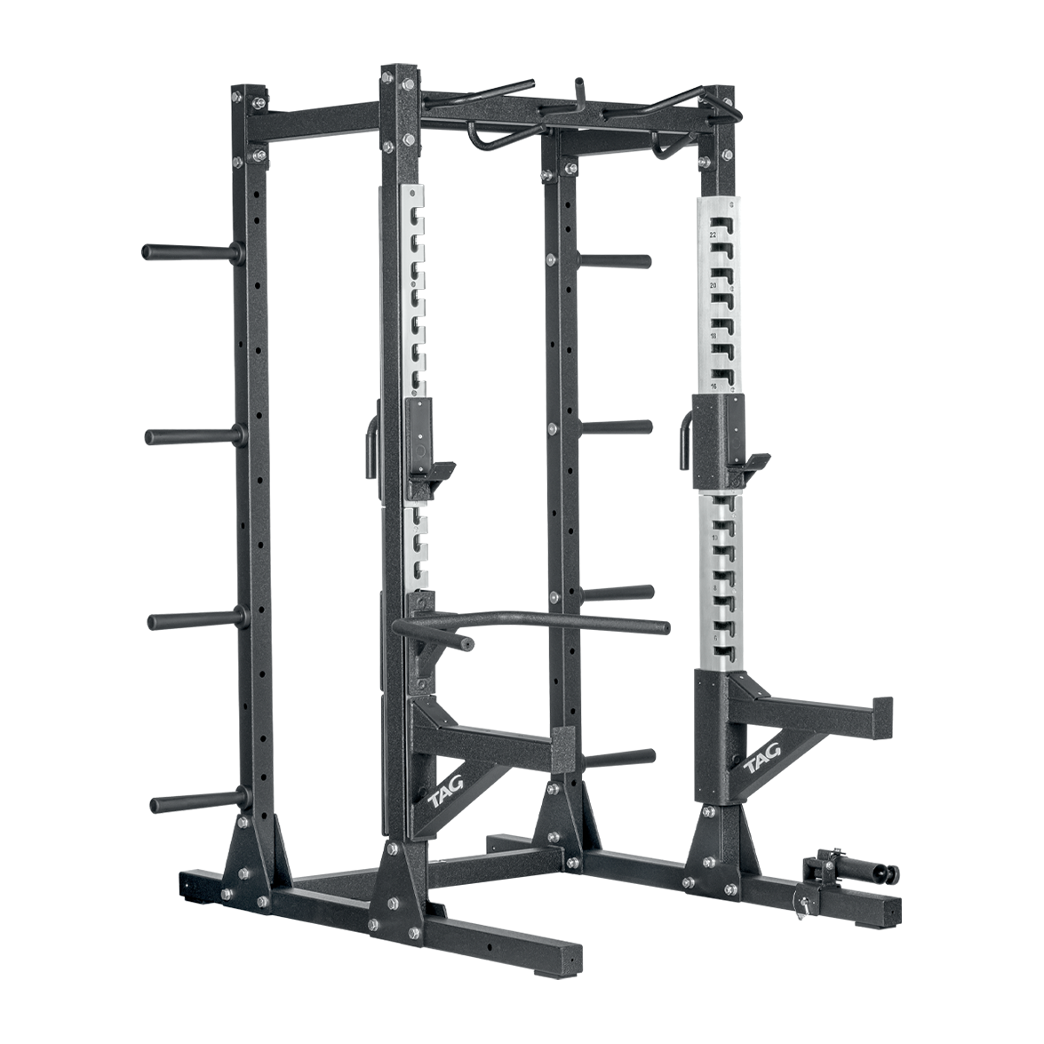 TAG Power Rack with Stainless Steel Sleeves – Premium Rack