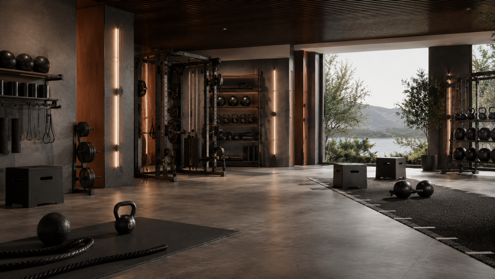 Build your training space around the right equipment categories.