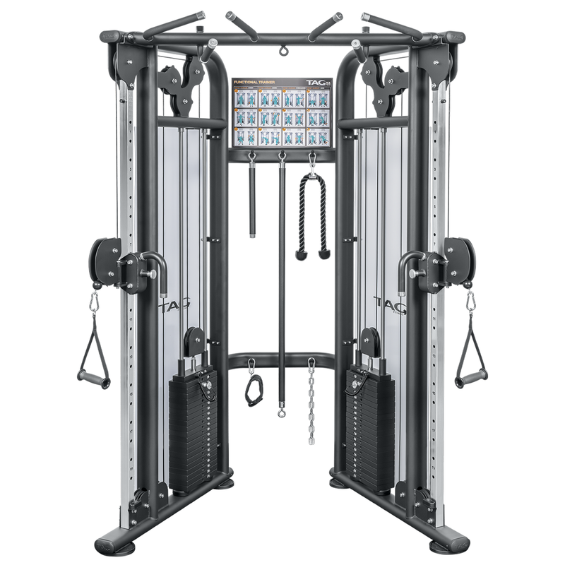TAG Functional Trainer – Dual 210 lb Stacks