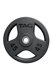 TAG Rubber Olympic Plate Set – 255 lb